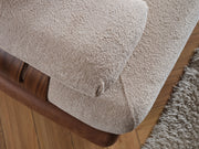 Alexa Convertible Sofa Cream in Cream - 101-ALE-ERACREAM-3
