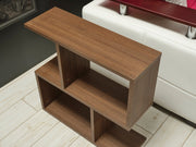 Alfa Side Table - Bookcase in Black - 710-ALF-BC-BLACK