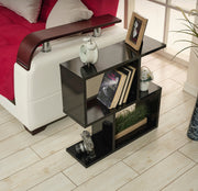 Alfa Side Table - Bookcase in Walnut - 710-ALF-BC-WALNUT