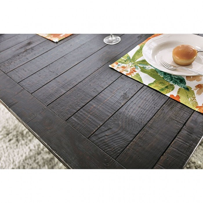 Alfred Antique Black Dining Table - CM3735T