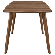 Alfredo 6-piece Butterfly Leaf Dining Set Natural Walnut - 108080-S6