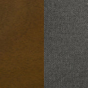 Alfredo Upholstered Dining Bench Grey and Natural Walnut - 108083