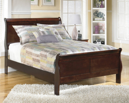 Alisdair Dark Brown Full Sleigh Bed - Gate FurnitureFull Bed