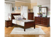 Alisdair Dark Brown Nightstand - Gate FurnitureNightstand