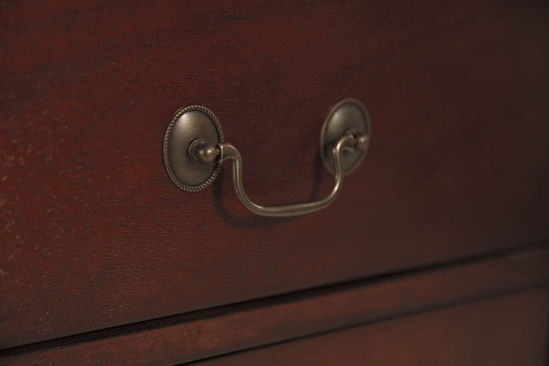 Alisdair Dark Brown Nightstand - Gate FurnitureNightstand