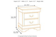 Alisdair Dark Brown Nightstand - Gate FurnitureNightstand