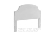 Alisdair Dark Brown Twin Sleigh Headboard/Footboard - B376-53 - Gate Furniture