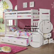 Allentown Twin/Twin Bunk Bed W/Trundle & Storage - 37370