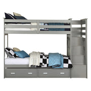 Allentown Twin/Twin Bunk Bed W/Trundle & Storage - 37870