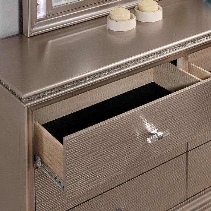 Allie Rose Gold Dresser - CM7901RG-D
