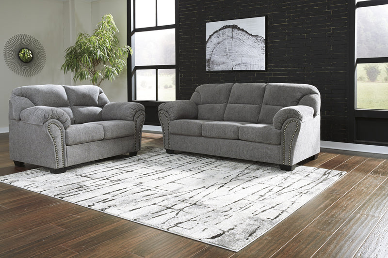 Allmaxx Pewter Living Room Set - Gate FurnitureLiving Room Set