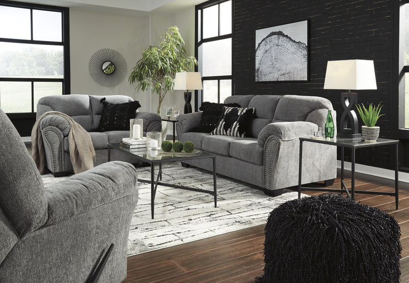 Allmaxx Pewter Living Room Set - Gate FurnitureLiving Room Set