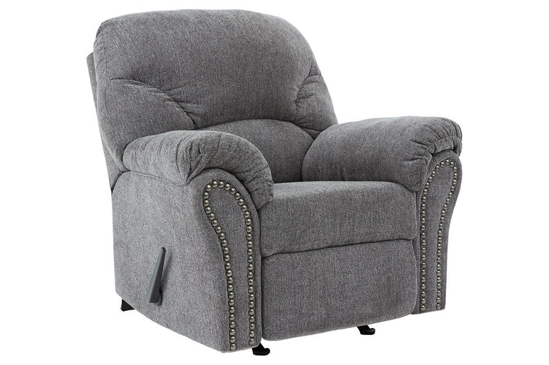 Allmaxx Pewter Recliner - Gate FurnitureRecliner