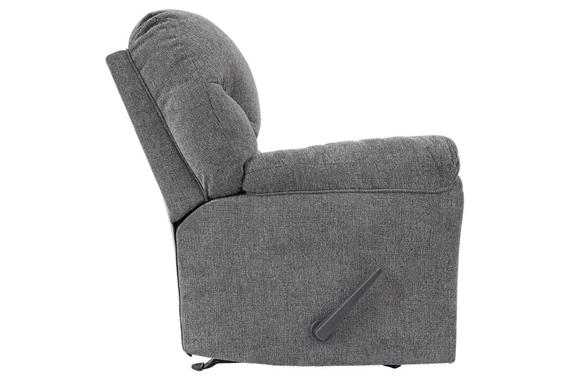 Allmaxx Pewter Recliner - Gate FurnitureRecliner