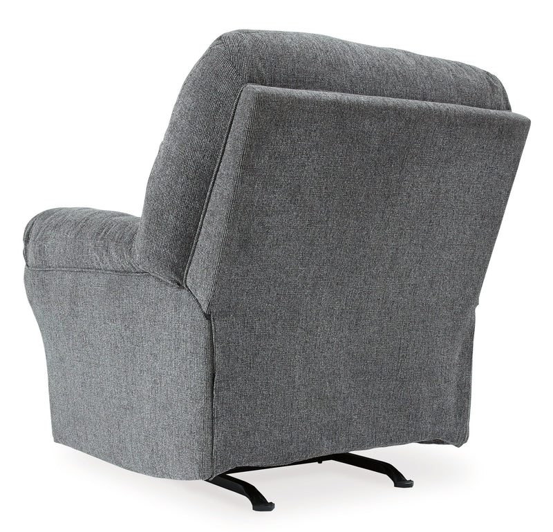 Allmaxx Sofa, Loveseat and Recliner in Pewter - PKG002322