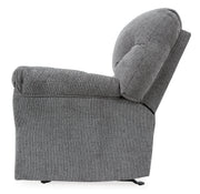 Allmaxx Sofa, Loveseat and Recliner in Pewter - PKG002322
