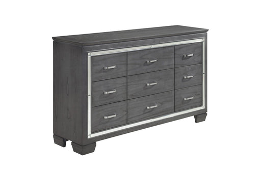 Allura Gray Dresser - Gate FurnitureDresser