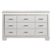 Allura White Dresser - Gate FurnitureDresser