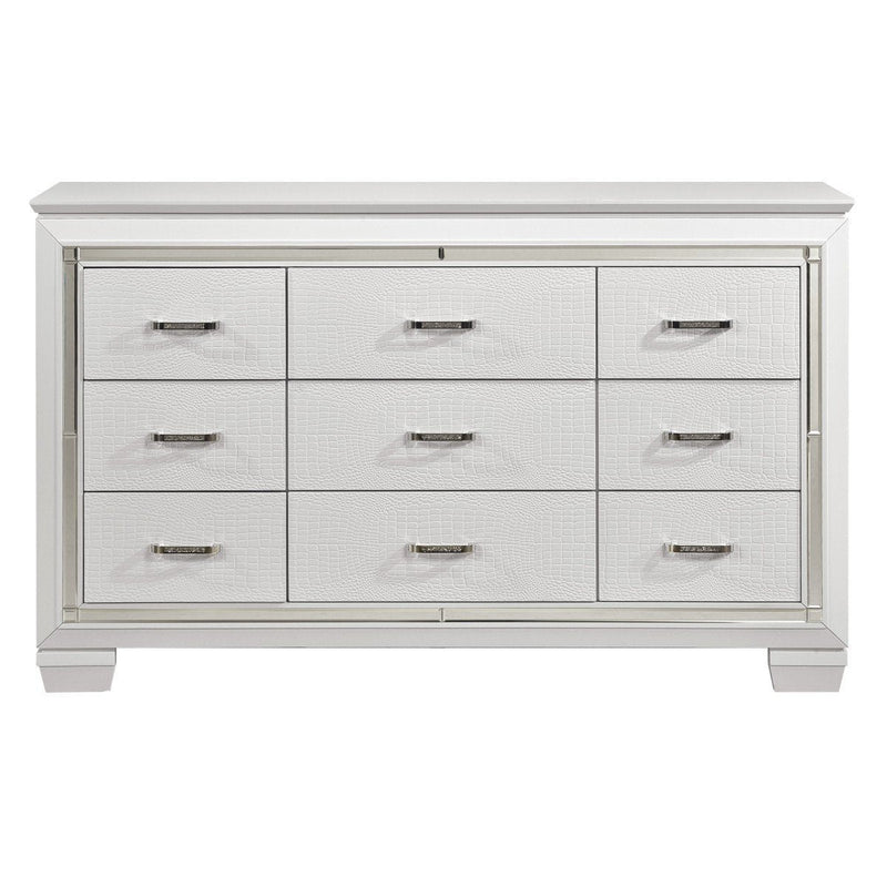 Allura White Dresser - Gate FurnitureDresser