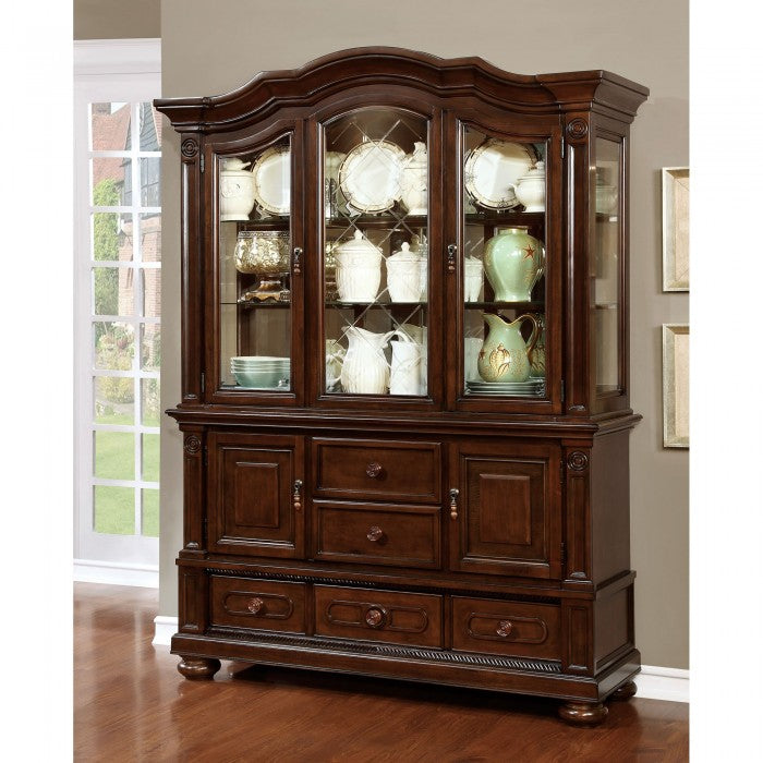 Alpena Brown Cherry Hutch & Buffet - CM3350HB-SET