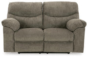 Alphons Putty Set of 2 Reclining Loveseats - 28201U4