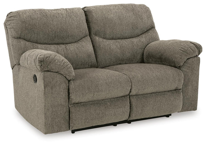 Alphons Putty Set of 2 Reclining Loveseats - 28201U4