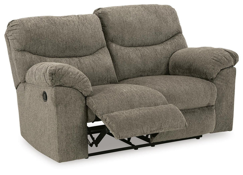 Alphons Putty Set of 2 Reclining Loveseats - 28201U4