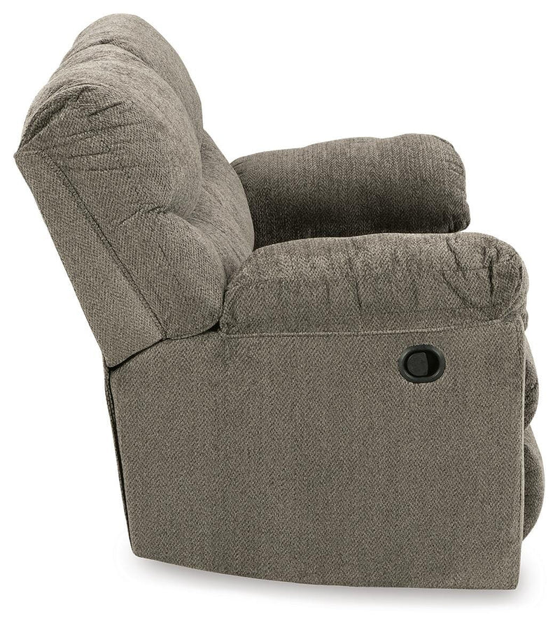 Alphons Putty Set of 2 Reclining Loveseats - 28201U4