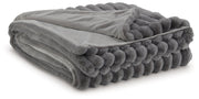 Alsonwell Gray Throw (Set of 3) - A1001081