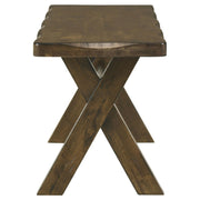 Alston 47-inch Solid Wood Dining Bench Knotty Nutmeg - 106383