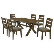 Alston 7-piece Rectangular Dining Table Set Knotty Nutmeg - 106381-S7