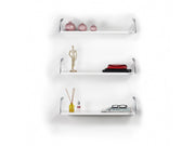 Altai Triple Shelf in White-Chrome - 760-ALT-MT190220