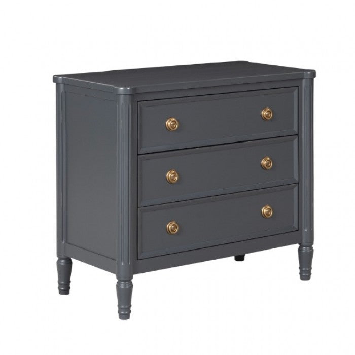 Altamira Malta Blue Nightstand - FM79012BL-N