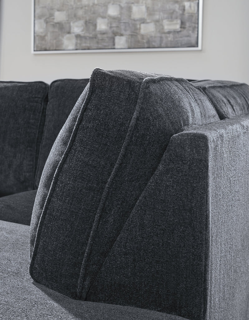 Altari Slate 2-Piece Sectional with Ottoman from Ashley - Luna Furniture