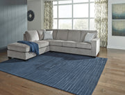 Altari Alloy 2 - Piece LAF Sleeper Sectional - Gate FurnitureSleeper Sectional
