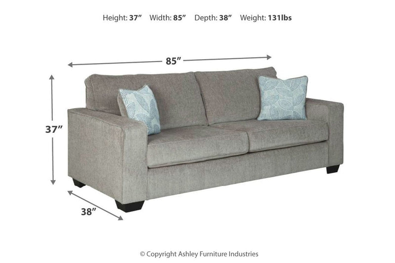 Altari Alloy Sofa - Gate FurnitureSofa