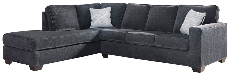 Altari Slate 2 - Piece LAF Sleeper Sectional - Gate FurnitureSleeper Sectional