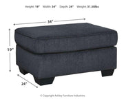 Altari Slate 2-Piece Sectional with Chaise and Ottoman - 87213U11