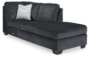 Altari Slate 2-Piece Sleeper Sectional and Ottoman - 87213U15