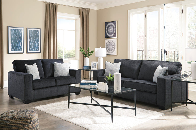 Altari Slate Living Room Set - Gate FurnitureLiving Room Set