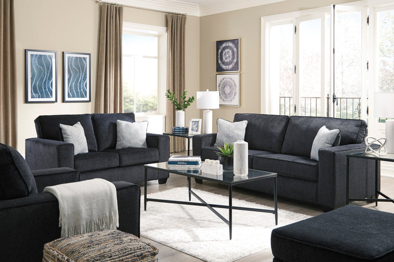 Altari Slate Living Room Set - Gate FurnitureLiving Room Set