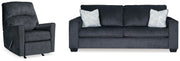 Altari Slate Queen Sofa Sleeper and Recliner - 87213U13