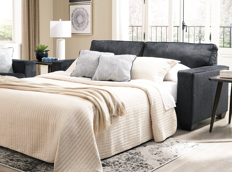 Altari Slate Queen Sofa Sleeper and Recliner - 87213U13