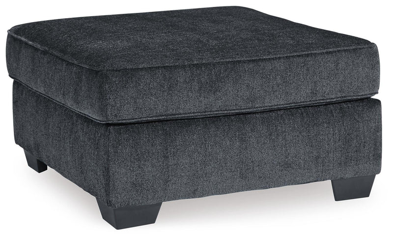 Altari Slate Queen Sofa Sleeper, Loveseat, Chair and Oversized Ottoman - 87213U12
