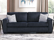 Altari Slate Queen Sofa Sleeper, Loveseat, Chair and Oversized Ottoman - 87213U12