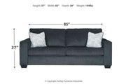 Altari Slate Queen Sofa Sleeper - Gate FurnitureSleeper Sofa