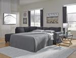 Altari Slate Right-Arm Facing Full Sofa Sleeper - 8721383 - Gate Furniture