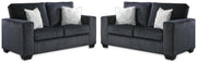 Altari Slate Set of 2 Loveseats - 87213U14