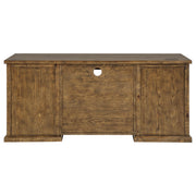 Altidore 68-inch 7-drawer Executive Home Office Desk Distressed Brown - 800795
