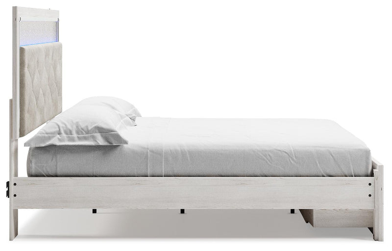 Altyra King Storage Panel Bed and Nightstand - B2640B80